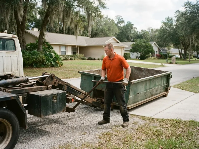 10-Yard Residential Roll-Off Dumpster in Middleburg, FL