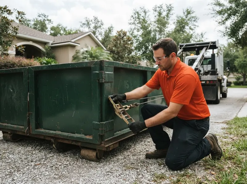 15-Yard Remodeling Roll-Off Dumpster in Middleburg, FL
